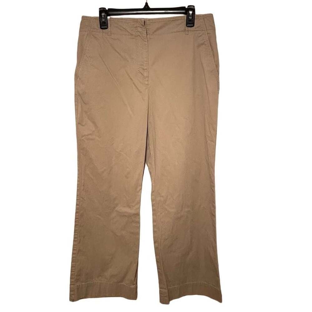 Talbots Petites Pants Size 14P Beige Cotton Blend Chinos